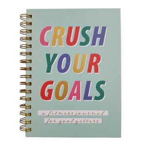 Clementine Crush Your Goals Fitness Journal